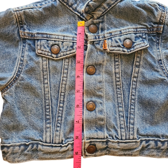 Vintage Levi’s 12M Baby Denim Trucker Jacket | Made in USA | 1994 - Picture 8 of 10